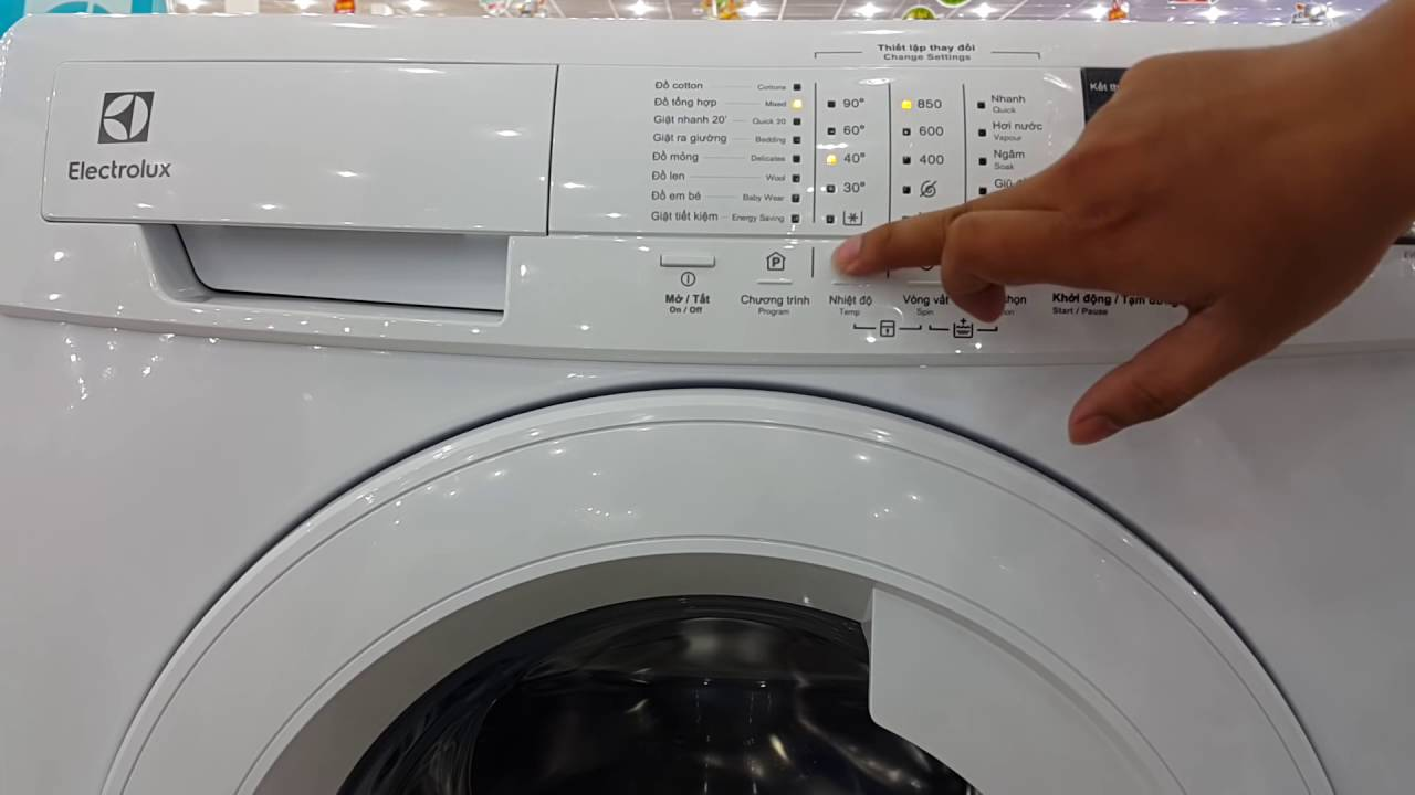 Sửa máy giặt Electrolux tại nhà mắc các lỗi nào